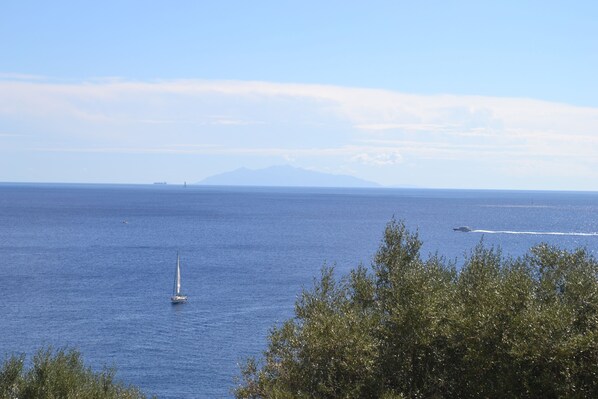 Vue du balcon du séjour sur les îles