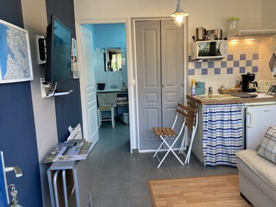 Petit (tiny) Studio cosy de 16m2 avec coin cuisine avec son jardin privatif 