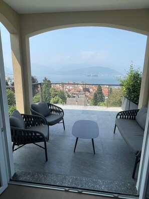 Seating area on the terrace