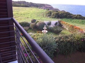 Vue de la terrasse.