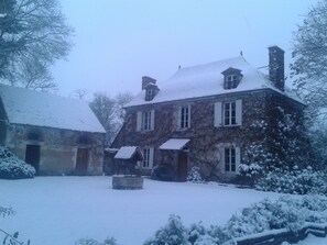 Gite rural la petite forge sous la neige