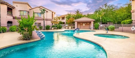 Relax and enjoy the beautiful pool area!