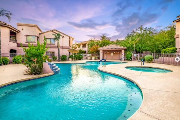 Relax and enjoy the beautiful pool area!