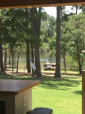 Lake view off of deck