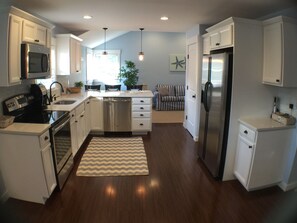 All stainless steel appliances