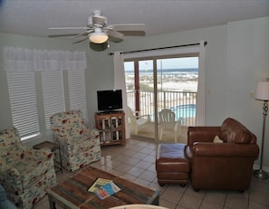 Living room entertainment area