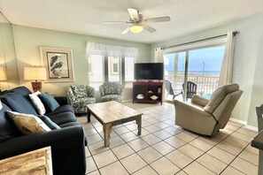Living room entertainment area