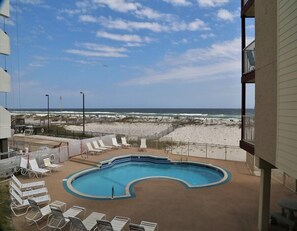 Great View from Southern Sands 104 balcony
