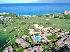 Arial view of Maui Eldorado grounds