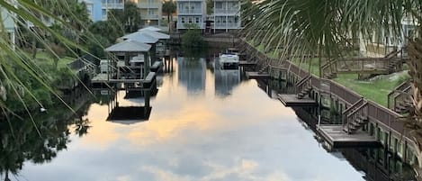 Enjoy your beautiful view from the balcony.