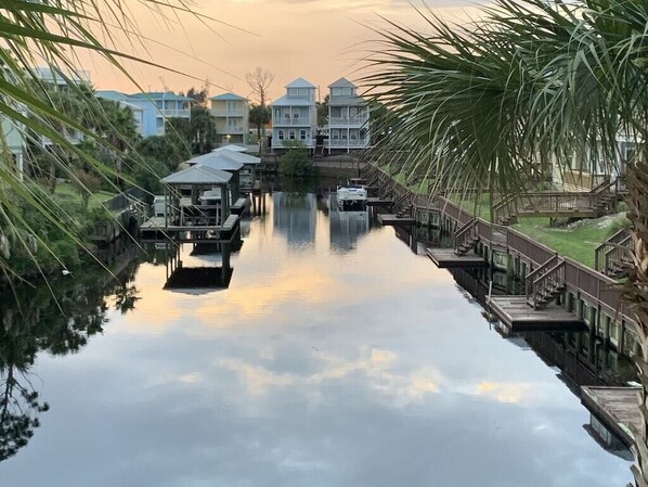 Enjoy your beautiful view from the balcony.