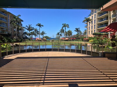 Stunning Ocean View Top Floor Shaded Lanai 2BR/ 2BA Condo