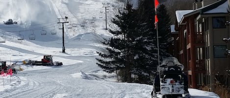 Snow Flower condos on the slopes