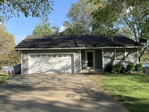 View of front of the house.