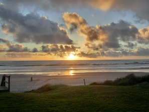 Sunset from backyard 1