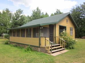 Beautiful westward facing screened-in porch to watch gorgeous sunsets. 