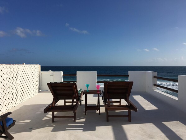 VIEW FROM THE ROOFTOP DECK