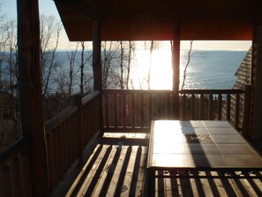 Lake view from the upper deck