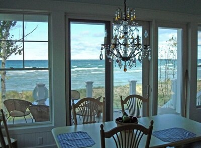 Lake Michigan Beachfront Luxury Home