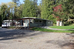 House from the driveway