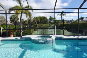 Pool, Spa and Tennis Court