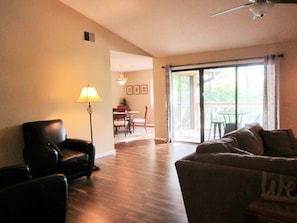 Den with Ample Seating