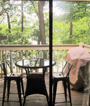 Deck with Lake View