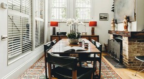 Ground floor dining area, table extends to seat 11