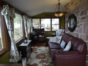 Peaceful sunroom, breathtaking views