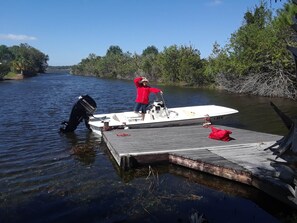 Lake Grassy private ramp