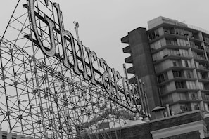 Ghirardelli sign from Plaza