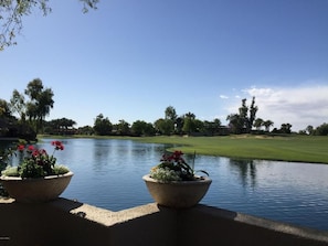 Lake View and 9th fairway of Gainey Ranch Arroyo Golf Course
