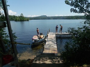 The boat dock