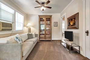 Comfy, well-appointed living spaces await