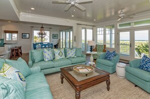 Open and airy floorplan, bathed in natural light