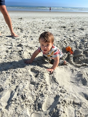 Beach is a family paradise