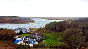 Looking out over Oyster River towards the Atlantic Ocean