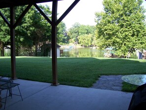 View from patio