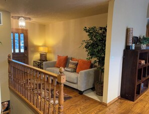 Sitting Area near Front Entrance. 