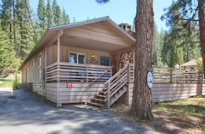 Front of the cabin