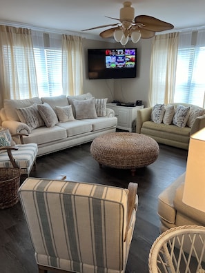 Completely Renovated Living Room. New Furniture.