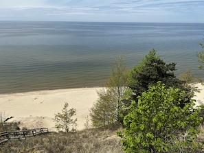 Our Private Beach Directly In Front of Cottage 2022