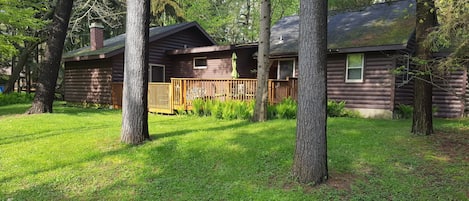 Looking Northeast towards the back deck