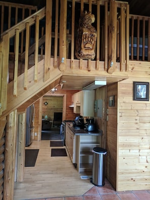 Kitchen from entryway