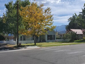 Street View of Home located on spacious corner lot.