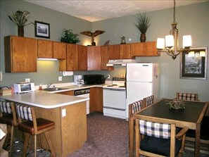 Kitchen and Dining Area