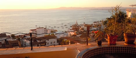 Close walk to Los Muertos beach, Malecón boardwalk in trendy Romantic Zone