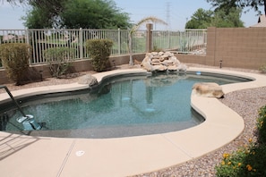 Pool and Waterfall