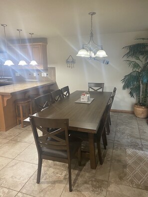 Dining area