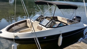 Boat rental: Bayliner 180 Bowrider with 90 HP Mercury. $250/day- $1,250/week